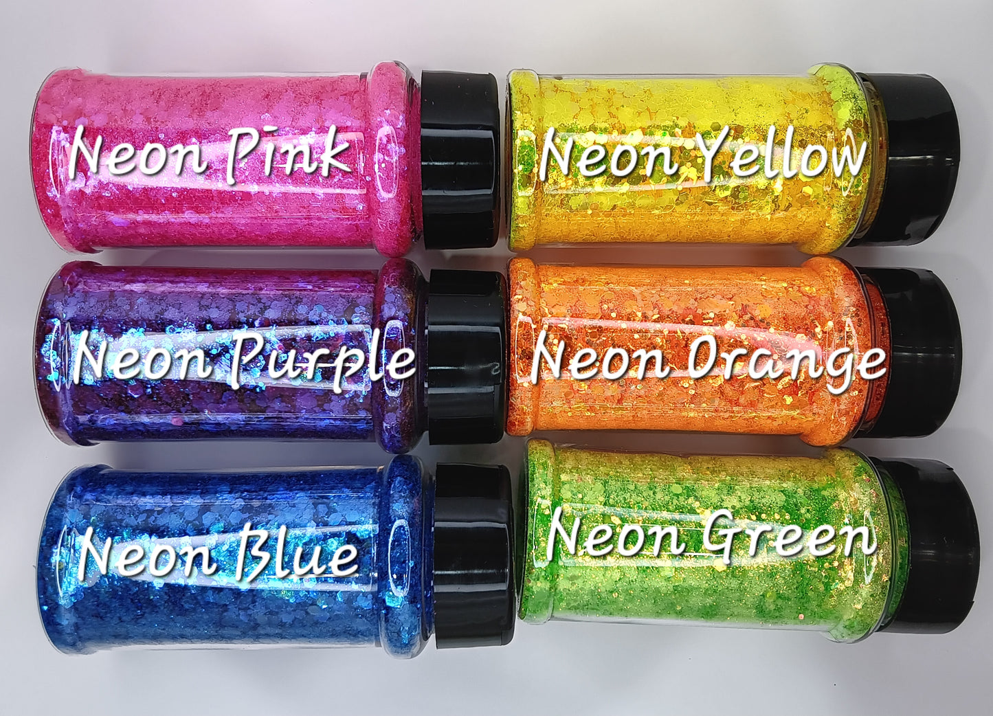 1.5oz Neon Chunky Glitter