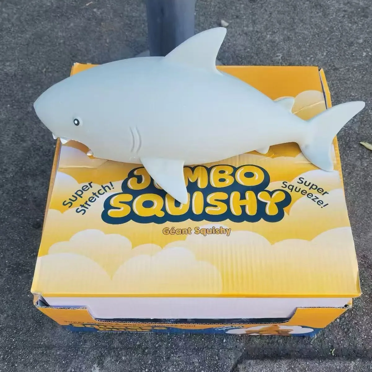 GIANT Shark squishy's : ARRIVES around SEPTEMBER 25th: PRE-ORDER: Fun booth fillers