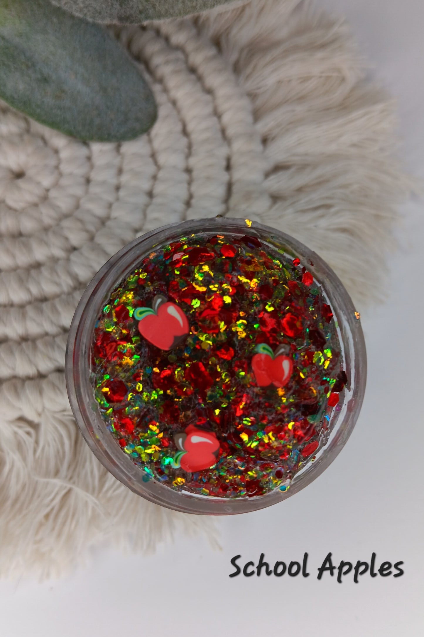 School Apples Hair/Body Glitter Gel~ wholesale buyers read description