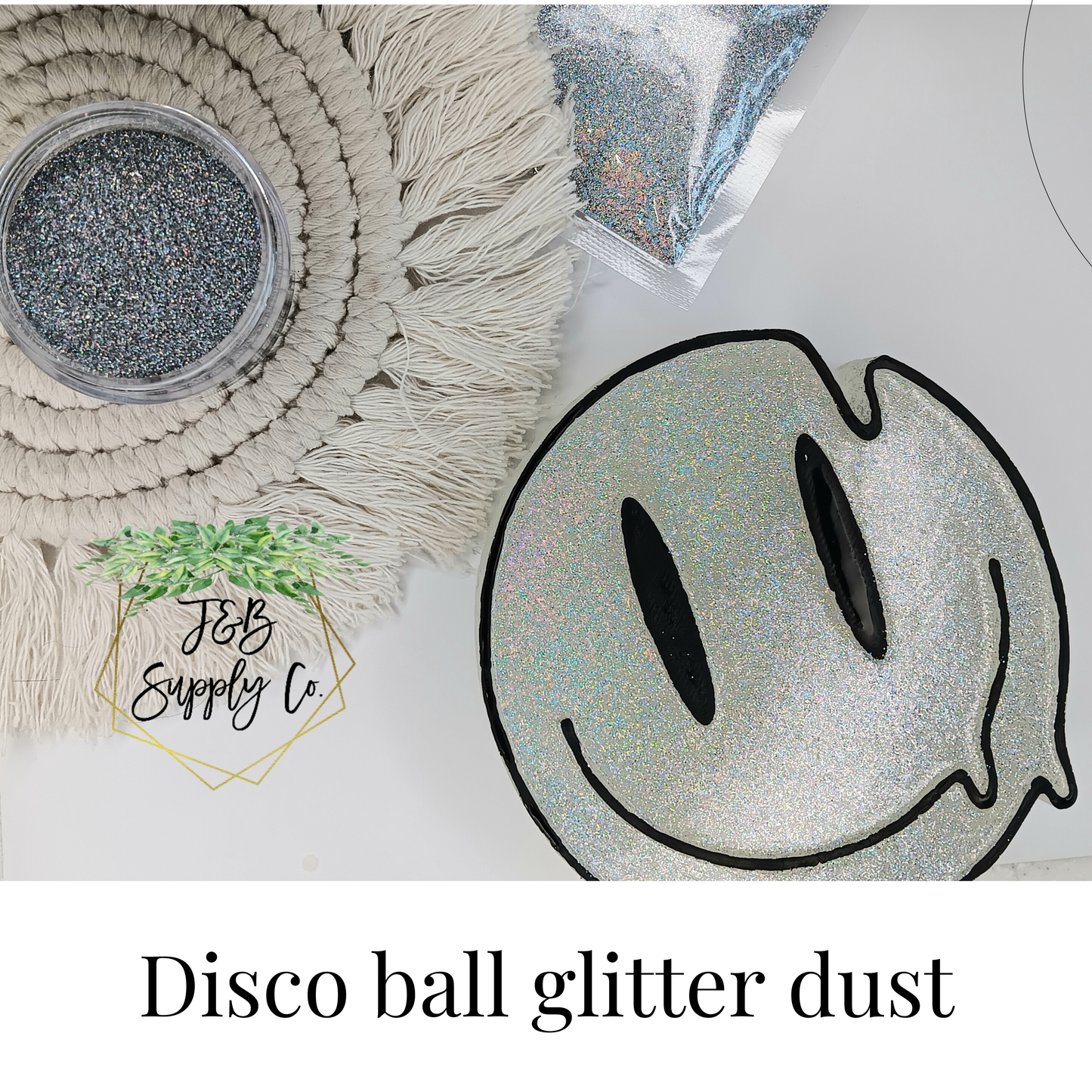 Disco ball glitter dust - holographic shimmer