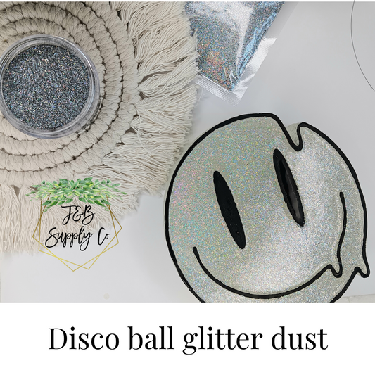 Disco ball glitter dust - holographic shimmer