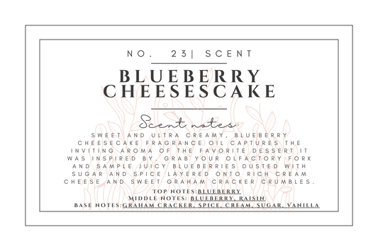 #23- Blueberry Cheesecake Premium scented beads