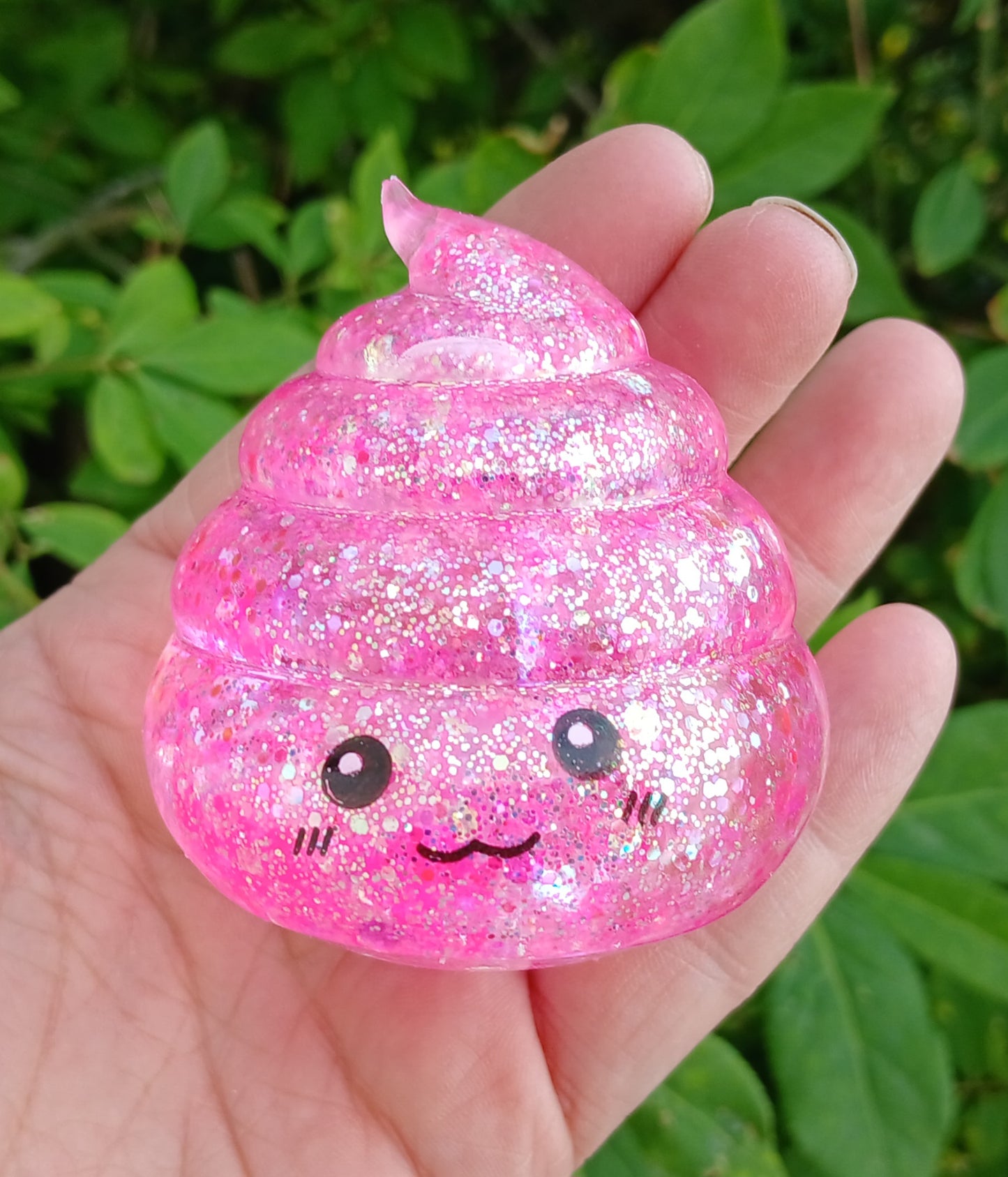 Glitter 💩 squishy's: READY TO SHIP: Fun booth fillers: Sensory toys: Maltose Glitter