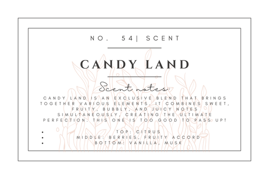 #54- Candy Land Pre-scented beads
